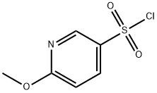 6-METHOXY-PYRIDINE-3-SULFONYL CHLORIDE Structural