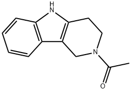 2-ACETYL-2,3,4,5-TETRAHYDRO-1H-PYRIDO[4,3-B]INDOLE Structural