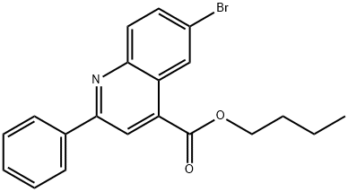 butyl 6-bromo-2-phenyl-4-quinolinecarboxylate