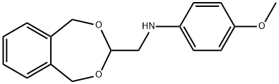 (5,9-DIHYDRO-6,8-DIOXA-BENZOCYCLOHEPTEN-7-YL-METHYL)-(4-METHOXY-PHENYL)-AMINE