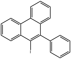 9-IODO-10-PHENYLPHENANTHRENE Structural