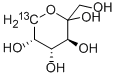 D-[6-13C]FRUCTOSE Structural