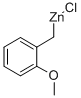 2-METHOXYBENZYLZINC CHLORIDE Structural