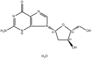 2'-Deoxyguanosine monohydrate Structural