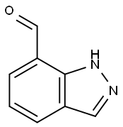 1H-INDAZOLE-7-CARBALDEHYDE Structural