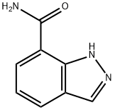 1H-Indazole-7-carboxamide(9CI) Structural