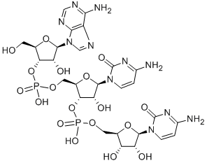 ADENYLYL(3'-5')CYTIDYLYL(3'-5')CYTIDINE FREE ACID