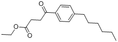 ETHYL 4-(4-HEXYLPHENYL)-4-OXOBUTYRATE