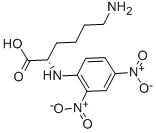 (S)-6-AMINO-2-(2,4-DINITRO-PHENYLAMINO)-HEXANOIC ACID Structural