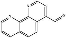 1,10-Phenanthroline-4-carboxaldehyde Structural