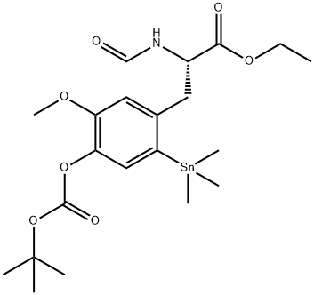 3-O-METHYL-4-O-BOC-6-TRIMETHYLSTANNYL-L-DOPA