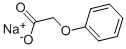 Phenoxyacetic acid sodium salt Structural