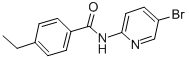 N-(5-BROMO-2-PYRIDINYL)-4-ETHYL-BENZAMIDE Structural