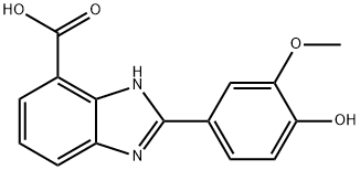 2-(4-HYDROXY-3-METHOXY-PHENYL)-1H-BENZOIMIDAZOLE-4-CARBOXYLIC ACID