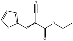 ETHYL 2-CYANO-3-(2-THIENYL)ACRYLATE Structural