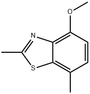 Benzothiazole, 4-methoxy-2,7-dimethyl- (9CI) Structural