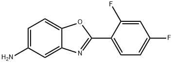 2-(2,4-difluorophenyl)-1,3-benzoxazol-5-amine Structural