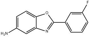 2-(3-FLUORO-PHENYL)-BENZOOXAZOL-5-YLAMINE Structural