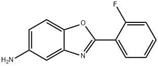 2-(2-FLUORO-PHENYL)-BENZOOXAZOL-5-YLAMINE Structural