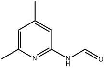 Formamide,  N-(4,6-dimethyl-2-pyridinyl)- Structural