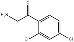 2-Amino-2',4'-dichloroacetophenone Structural