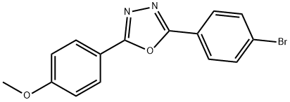 2-(4-BROMOPHENYL)-5-(4-METHOXYPHENYL)-1,3,4-OXADIAZOLE