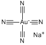 sodium tetrakis(cyano-C)aurate