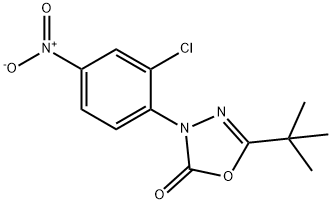 3-(2-chloro-4-nitrophenyl)-5-(1,1-dimethylethyl)-1,3,4-oxadiazol-2(3H)-one      