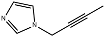 Imidazole, 1-(2-butynyl)- (8CI) Structural