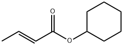 2-Butenoic acid, cyclohexyl ester, (2E)-