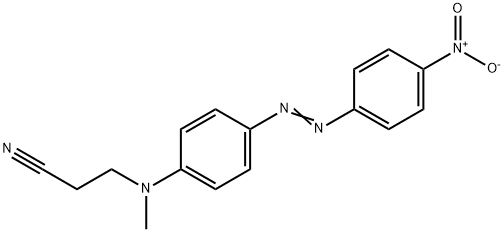 3-[methyl[4-[(4-nitrophenyl)azo]phenyl]amino]propiononitrile          