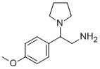 2-(4-methoxyphenyl)-2-(pyrrolidin-1-yl)ethan-1-amine