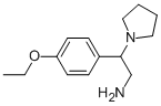 2-(4-ETHOXY-PHENYL)-2-PYRROLIDIN-1-YL-ETHYLAMINE