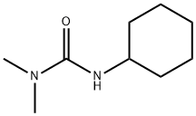 Urea, N'-cyclohexyl-N,N-dimethyl- Structural
