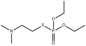 THIOPHOSPHORIC ACID O,O'-DIETHYL ESTER-S-(2-DIMETHYLAMINO-ETHYL ESTER) Structural