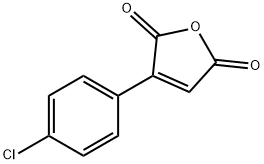 3-(4-CHLOROPHENYL)-2,5-FURANDIONE Structural