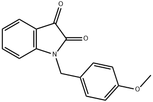 1-(4-METHOXYBENZYL)-1H-INDOLE-2,3-DIONE Structural