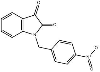 1-(4-NITROBENZYL)INDOLE-2,3-DIONE Structural