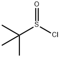 tert-Butylsulfinyl chloride Structural