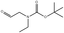 N-Boc-(ethylamino)acetaldehyde Structural