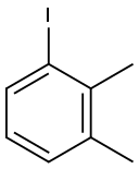 1-Iodo-2,3-dimethylbenzene Structural