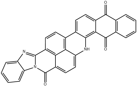 anthra[1,2-c]benzimidazo[2,1-i]benzo[lmn][2,8]phenanthroline-5,9,20(6H)-trione Structural