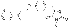 ROSIGLITAZONEPOTASSIUMSALT Structural