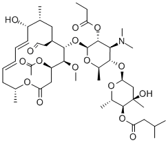 Josamycin propionate Structural