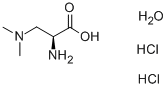 (S)-2-Amino-3-(dimethylamino)propanoicaciddihydrochloridemonohydrate Structural