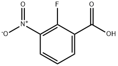 2-Fluoro-3-nitrobenzoic acid Structural