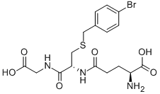 S-(4-bromobenzyl)glutathione Structural