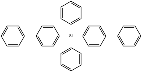 BIS(P-BIPHENYL)DIPHENYLSILANE Structural