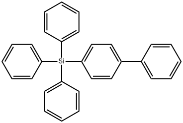biphenyl-4-yltriphenylsilane Structural