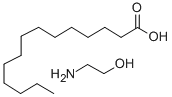 myristic acid, compound with 2-aminoethanol (1:1)    